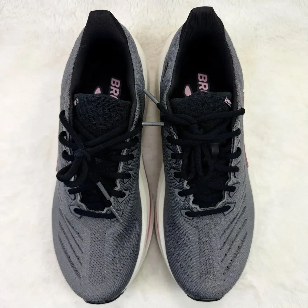 Brooks Glycerin Max 2 Womens Running Shoes Gray Coconut Metallic Size 10